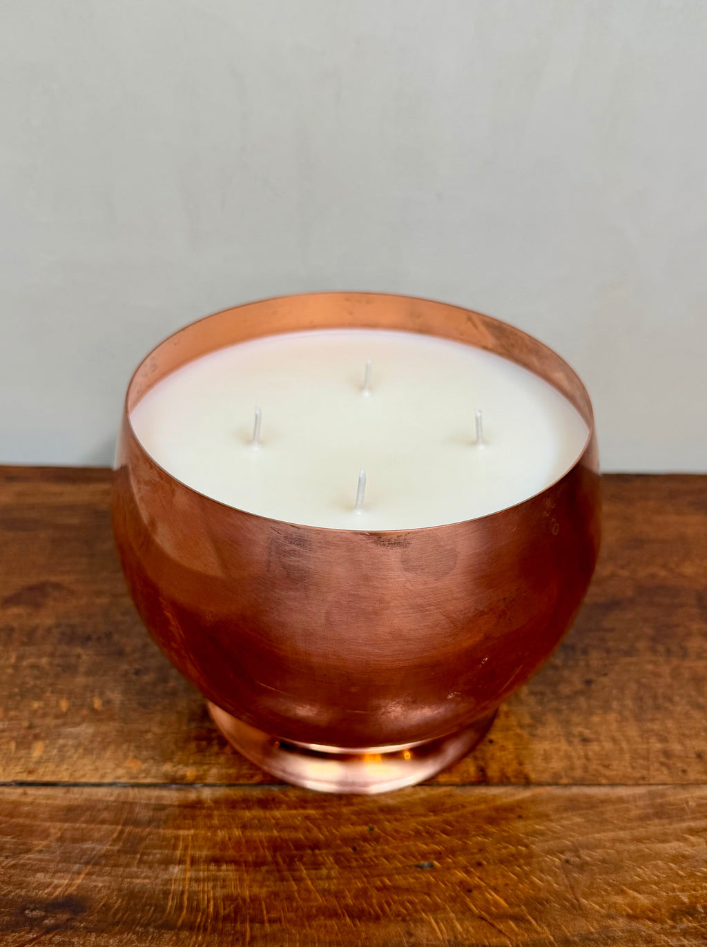 Vintage Coppercraft Copper Pedestal Bowl