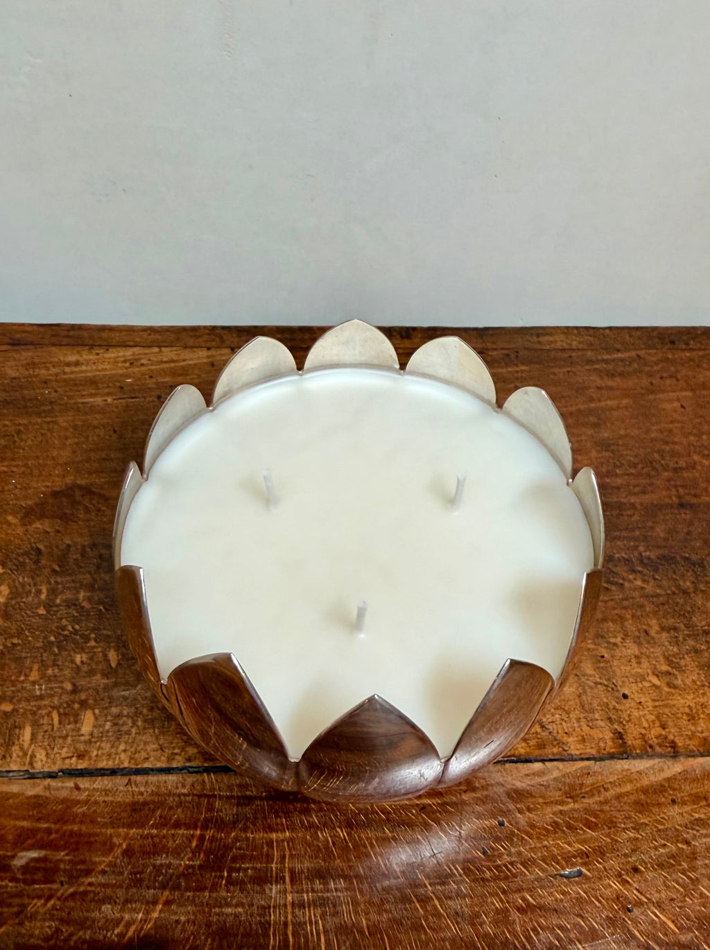 Vintage Reed & Barton Silver-Plated Lotus Flower Bowl