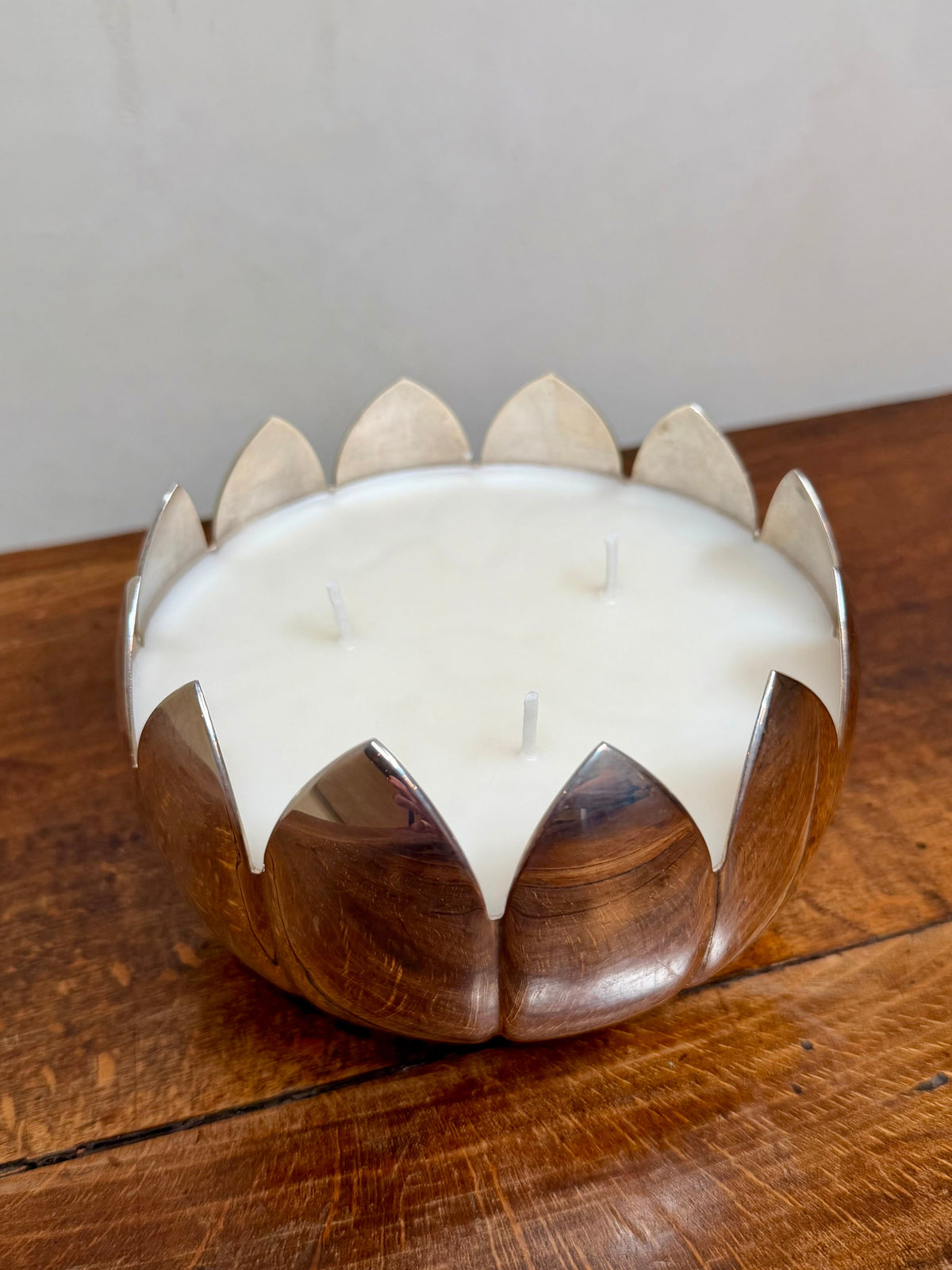 Vintage Reed & Barton Silver-Plated Lotus Flower Bowl