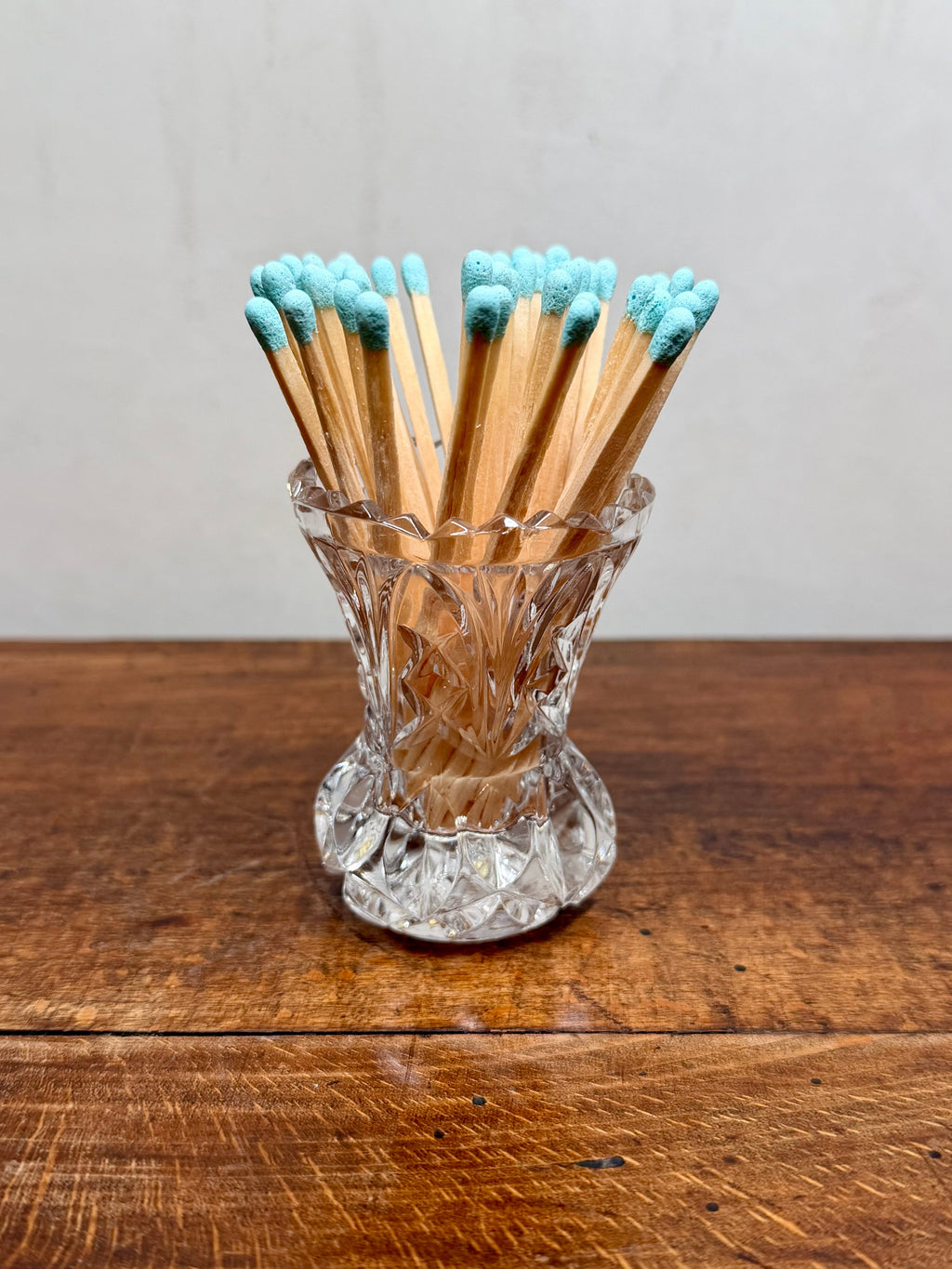 Vintage Crystal Matchstick Holder