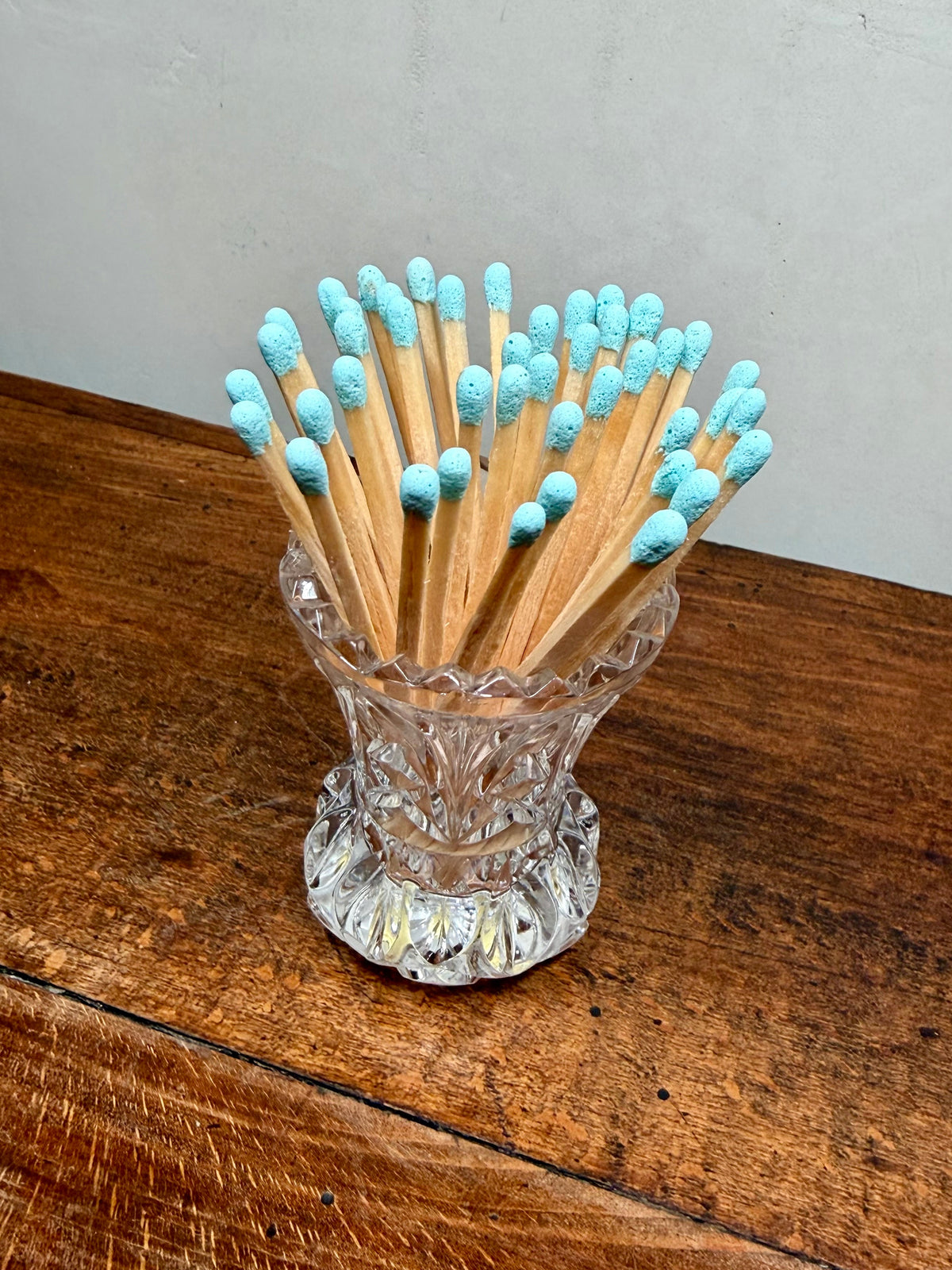 Vintage Crystal Matchstick Holder