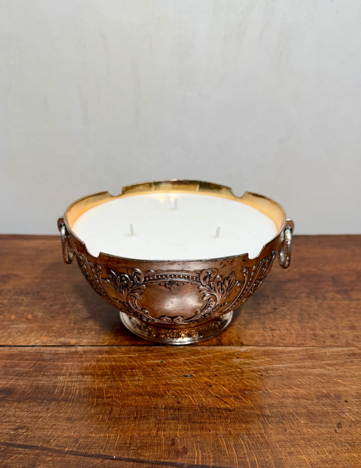 Vintage Siilver-Plated Andrea by Sadek Pedestal Bowl