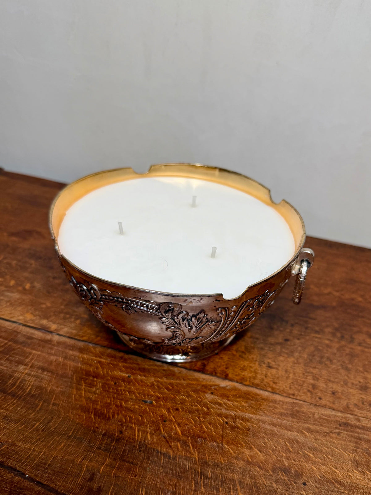 Vintage Siilver-Plated Andrea by Sadek Pedestal Bowl