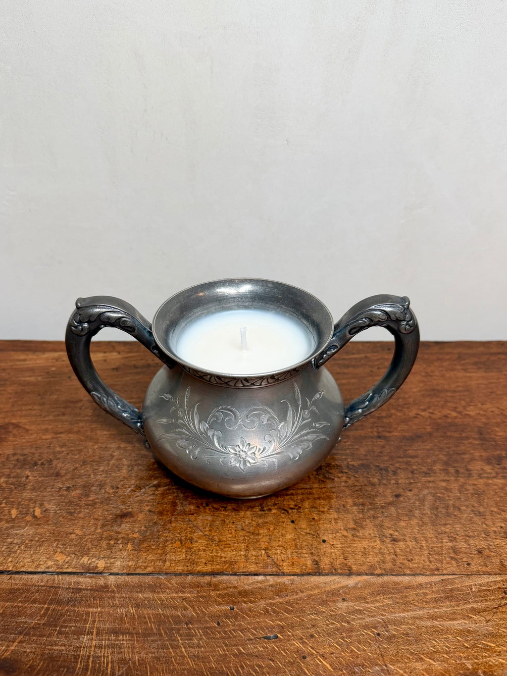 Vintage Wilcox Quadruple-Plated Silver Sugar Bowl