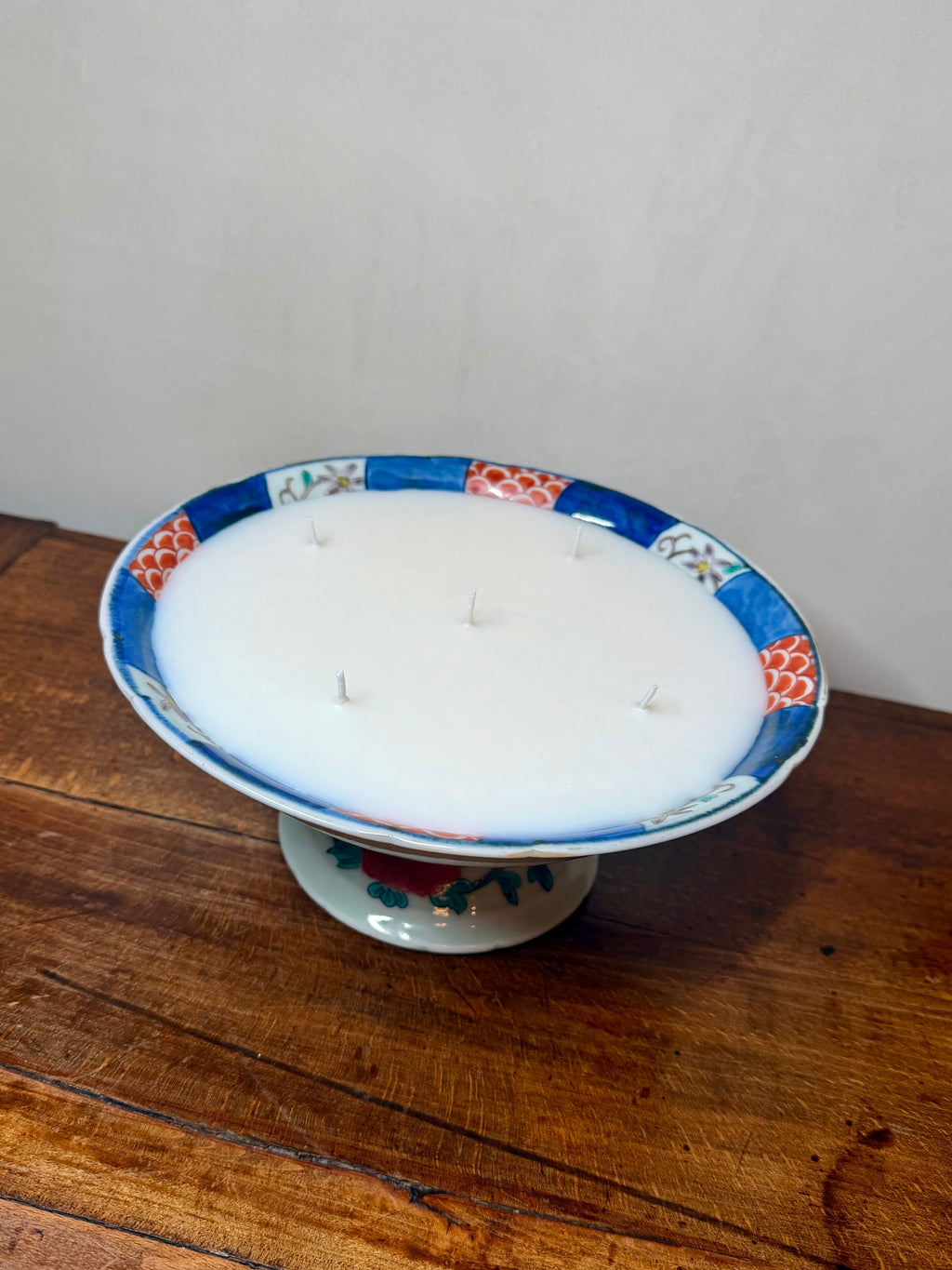 Vintage Footed Imari Bowl