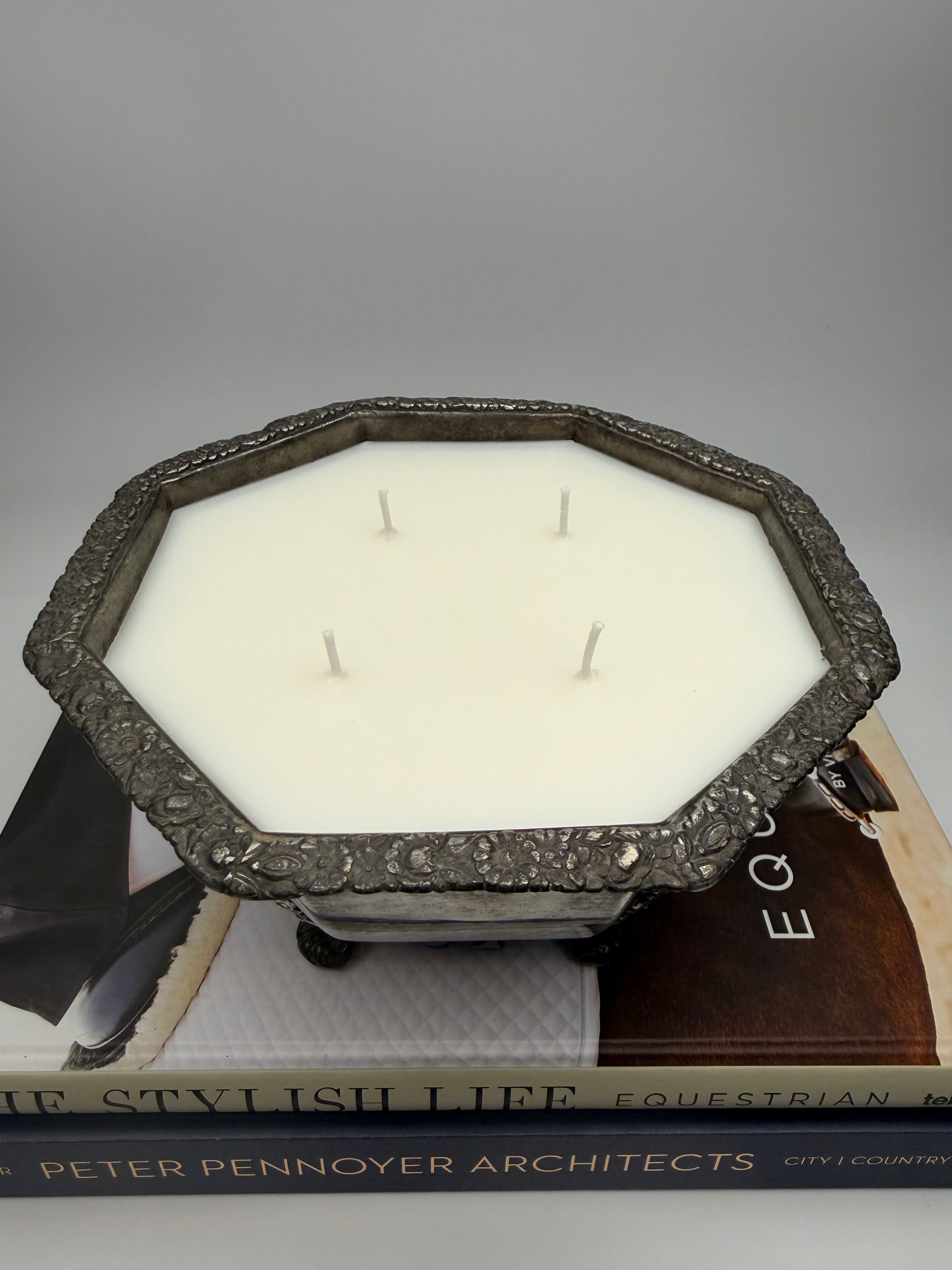 Vintage E.G. Webster Silver-plated Footed Bowl