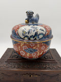 Antique Imari Porcelain Foo Dog Tureen