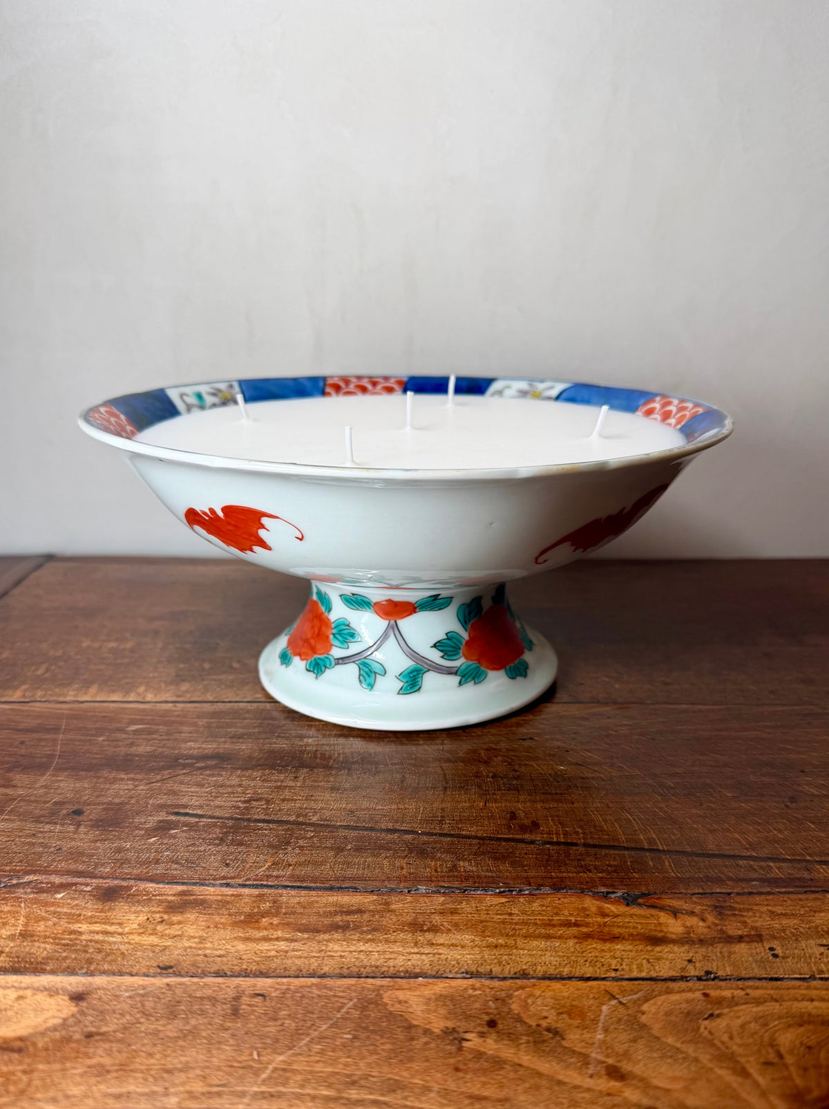 Vintage Footed Imari Bowl
