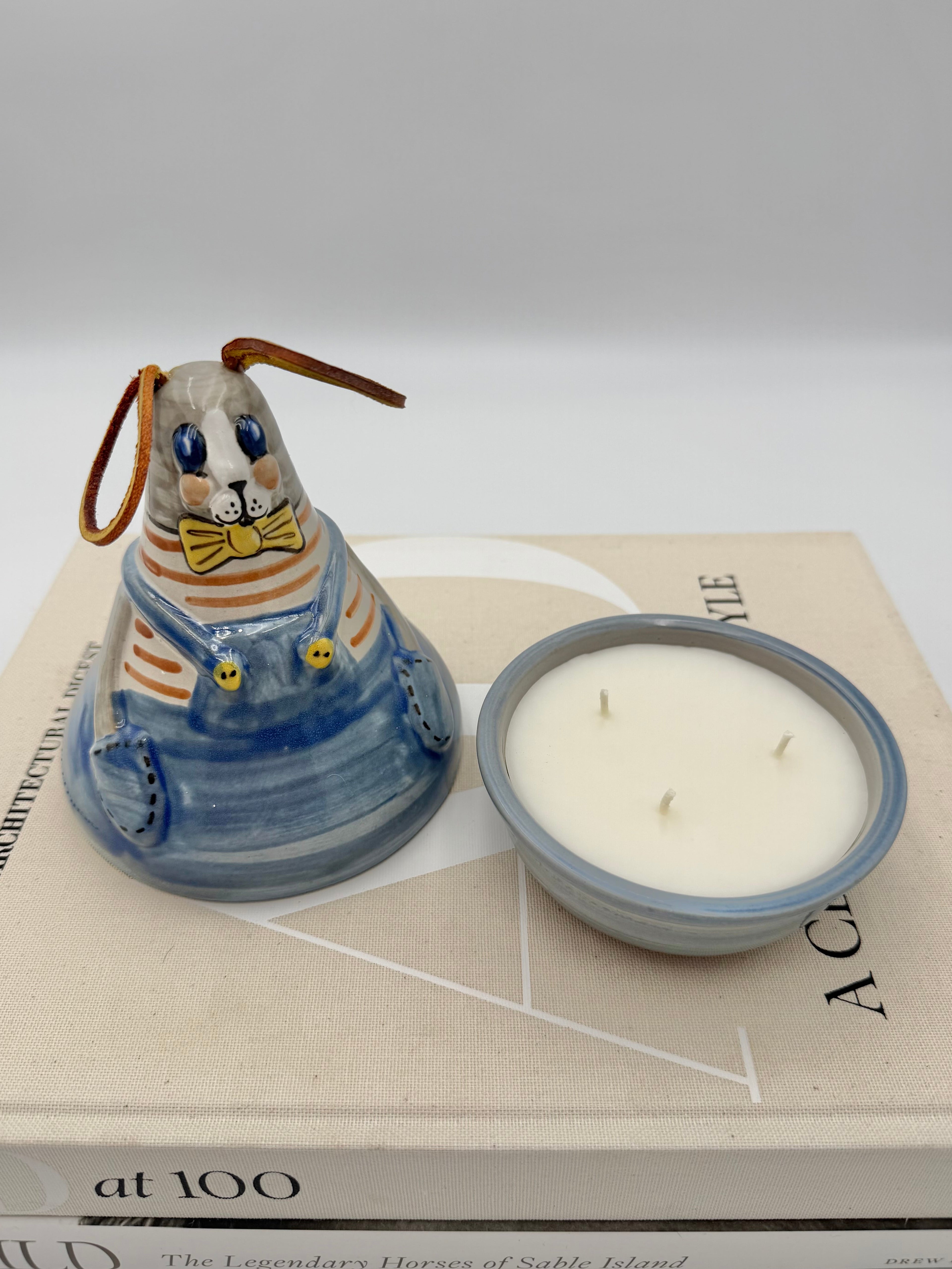 Vintage Louisville Pottery Bunny with Rope Ears