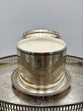Antique Elkington & Co Silver-Plated Biscuit Barrel